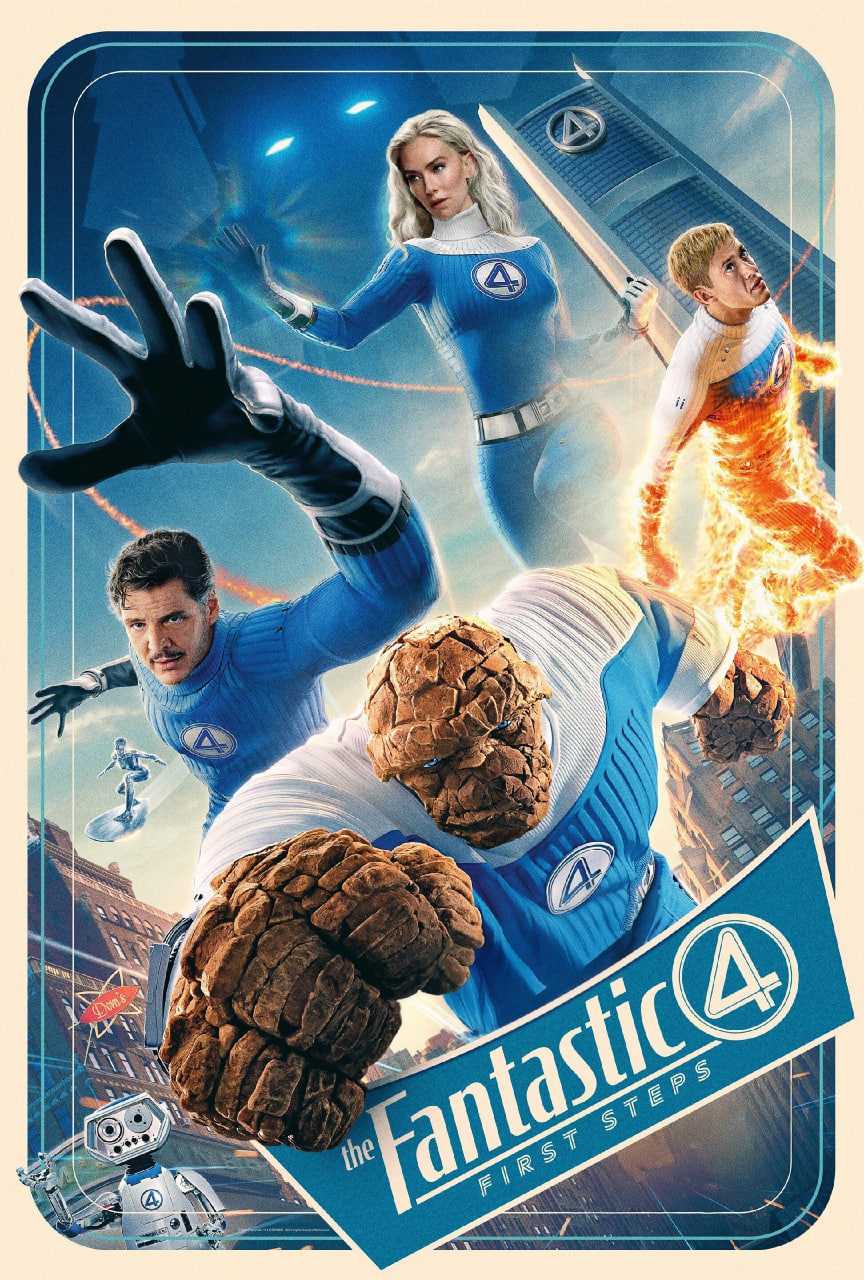 دانلود فیلم The Fantastic Four: First Steps 2025 چهار شگفت‌انگیز: گام‌های نخست