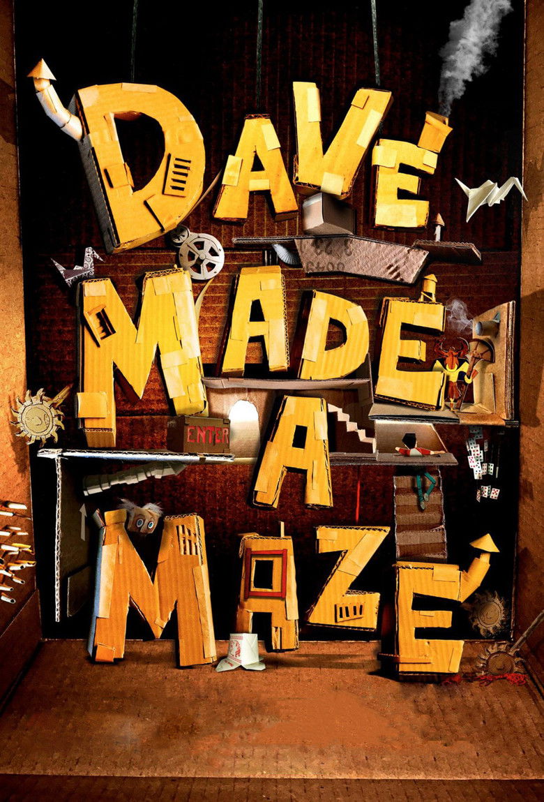 دانلود فیلم Dave Made a Maze 2017 دیو مارپیچ ساخت