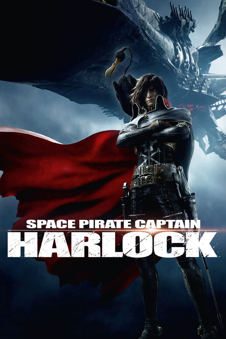 دانلود فیلم Harlock: Space Pirate 2013 هارلوک: دزد دریایی فضایی