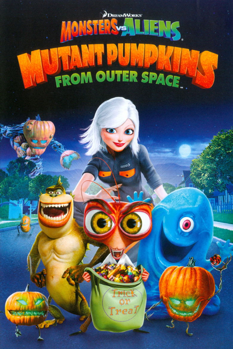 دانلود انیمیشن Monsters vs Aliens: Mutant Pumpkins from Outer Space 2009 هیولاها علیه بیگانگان: کدوهای جهش‌یافته فضایی