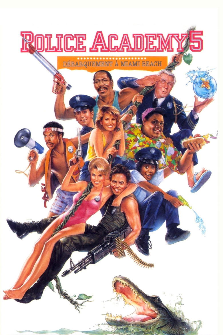 دانلود فیلم Police Academy 5: Assignment: Miami Beach 1988 دانشکده پلیس ۵: مأموریت میامی بیچ